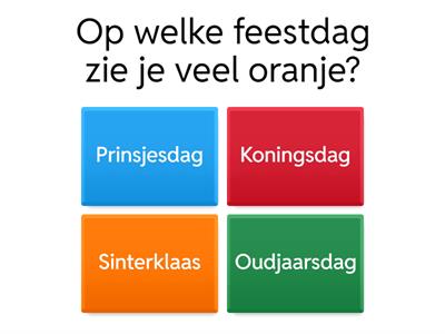 KNM quiz feestdagen