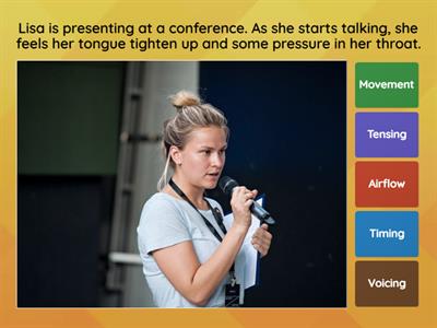 Identify the Parameters of Speech 