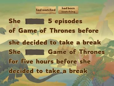 Past perfect continuous vs past perfect