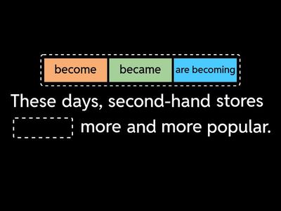 Second-Hand Stores: Treasure or Trash? B1 level