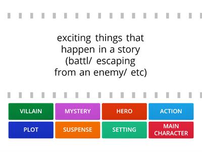 STORY ELEMENTS