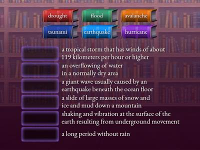 WW3 Unit 2.1 Natural disasters