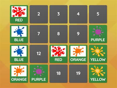 Colors Memory game