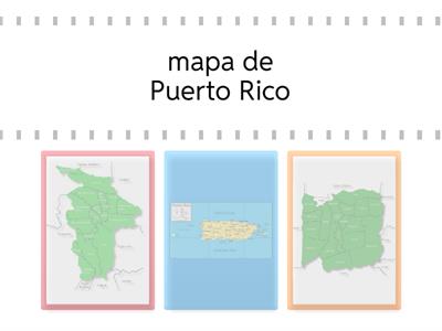Identifica los mapas