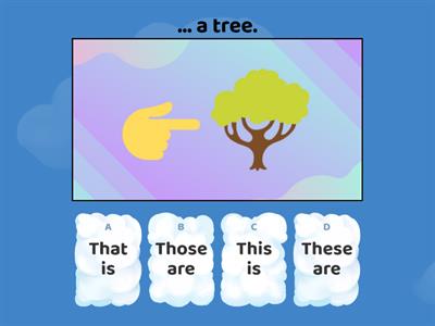 Demonstratives 1.