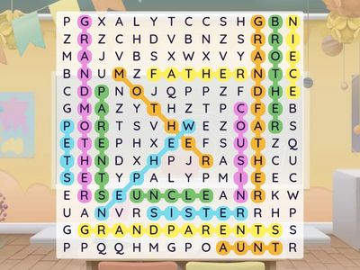 Wordsearch - Family! 