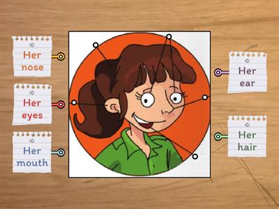 Vicky's face (2nd grade)