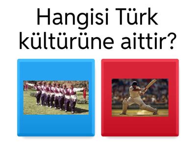 Milli Kültür ve Değerlerimiz