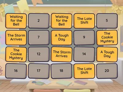 Comprehension Stories (Adrian)