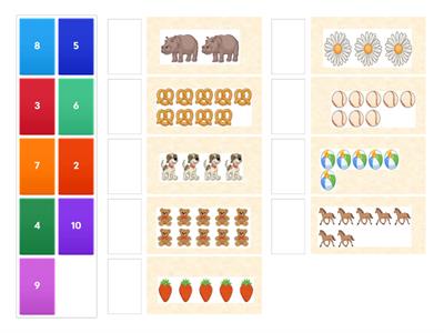 Counting objects 1 - 10