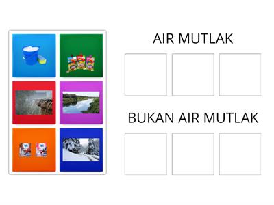 AIR MUTLAK DAN BUKAN AIR MUTLAK