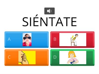 Classroom commands Spanish