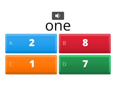 Quiz: Numbers 1-12 - 342