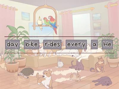 Порядок слов в английском предложении