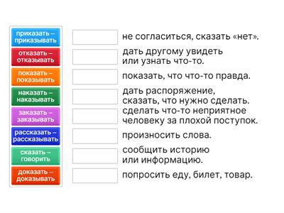 Заказать и другие / -каз- Урок 14-15.