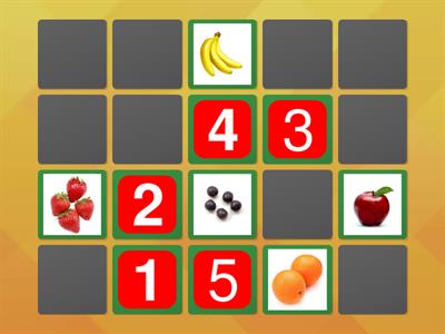 Maths - Numbers 1-10 Fruit Salad