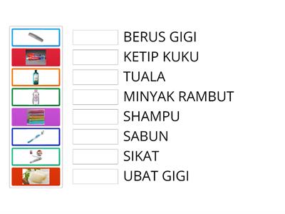 Alat Kebersihan Diri (Pengurusan Diri)