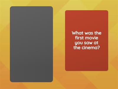 Past Experiences and Activities