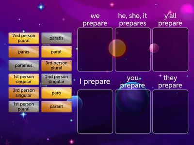 parō, parāre, parāvī, parātum