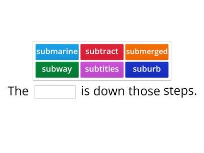 Prefix Sub