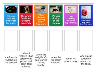 Past Continuous VS Simple Past