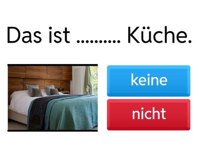 Nicht oder kein? Alphakurs