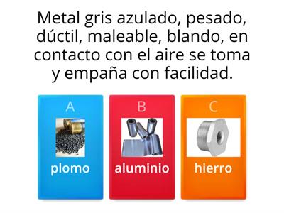 Propiedades de los metales 