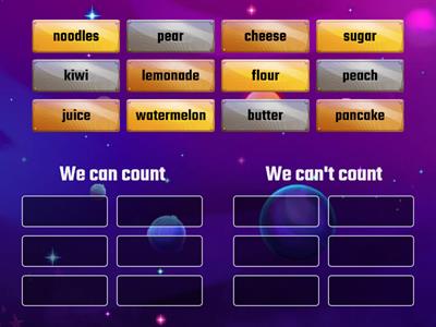 Module 5: Eating Right (Countable/Uncountable Nouns)