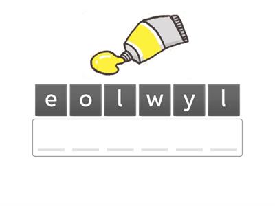 G3-U4-Colors顏色 拼字