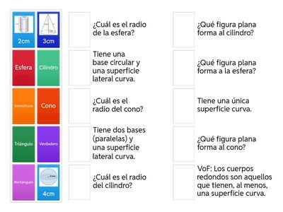 Cuerpos redondos o de revolución