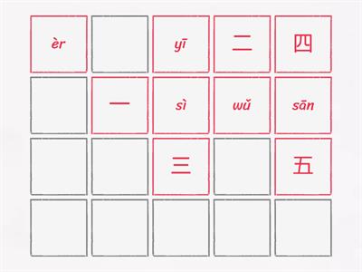 CMEK 1 Unit 1 & 2 Pinyin