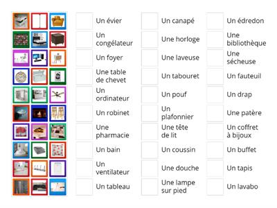 Vocabulaire maison (Partie 2)