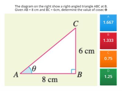 TRIGONOMETRY QUIZ