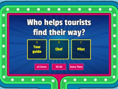 Tourism Workers and Their Jobs