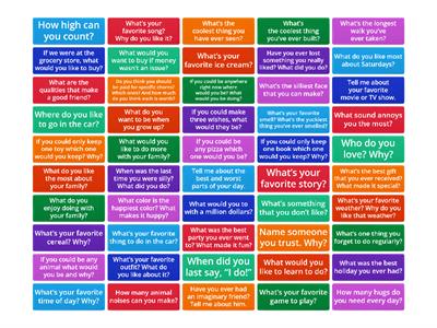 50 Conversation Questions for Juniors (Part 1)