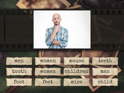 Irregular plural nouns - 3rd grade