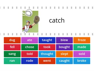 The Simple Past Tense (irregular verbs)