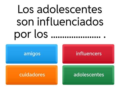 Completa las frases con la palabra adecuada.