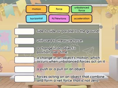 Balanced & Unbalanced Forces