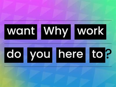 Phrases - Job interview