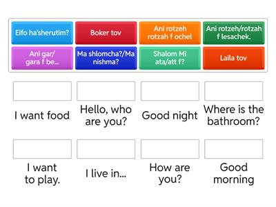 Hebrew Basics for Kids