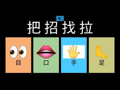 部首：手、言、口、水、木