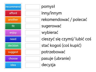 Słownictwo maturalne