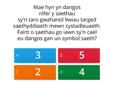 Sialens Pictorgam - Blwyddyn 3