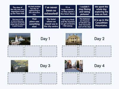 Travelling around Ukraine!, 7 NUS