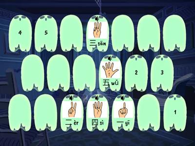 китайский числа 1-10