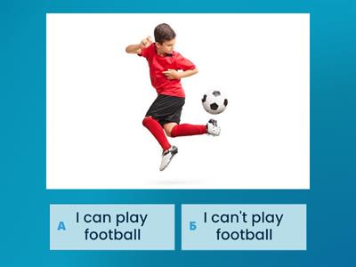 Beehive 1. Unit 3. Grammar- can/can't.