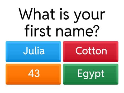 JC Copy of Personal information - verb To Be: reading