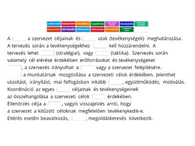 Vezetés funkciói részletesen