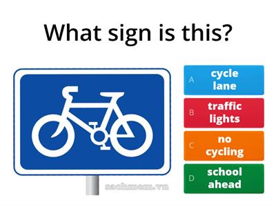 English 7 Unit 7 Traffic signs.